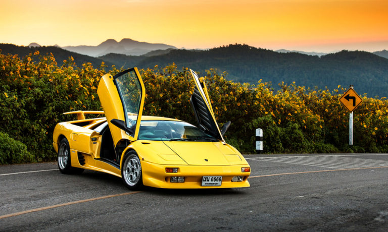 Lamborghini diablo интерьер